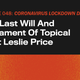 Image for article titled CORONAVIRUS LOCKDOWN DAY FIVE: The Last Will And Testament Of Topical Host Leslie Price